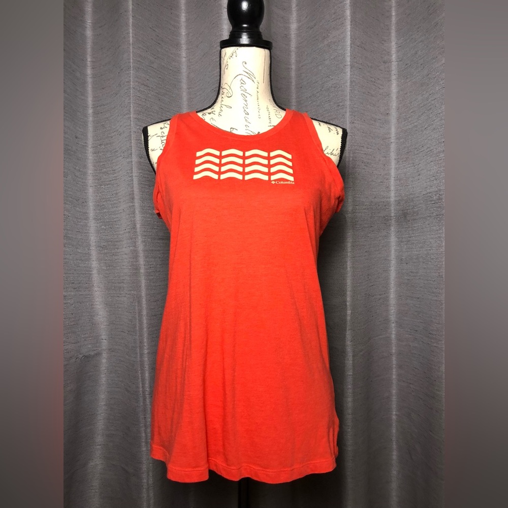 Columbia Womens Red Tank Top